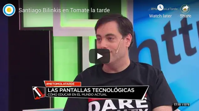 Tecnología, educación y otras cosas en «Tomate la Tarde»
